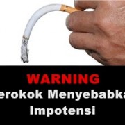 Merokok sebabkan impotensi