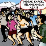 Akibat Berbuat Mesum, Pasangan Ini Diarak Telanjang Keliling Kampung